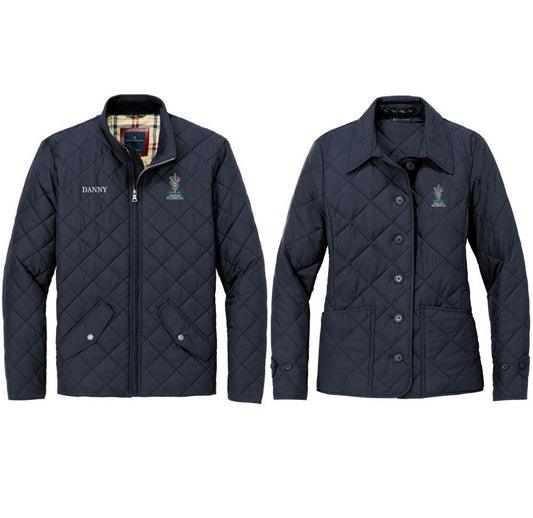 MDV Brooks Brothers Men's and Ladies Quilted Jacket - Night Navy